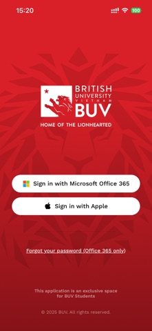 BUV Campus Central iPhone screenshot