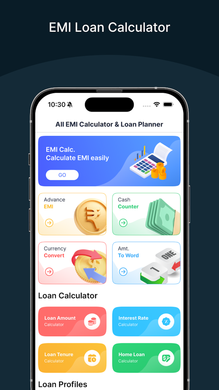 EMI Calculator Loan Planner