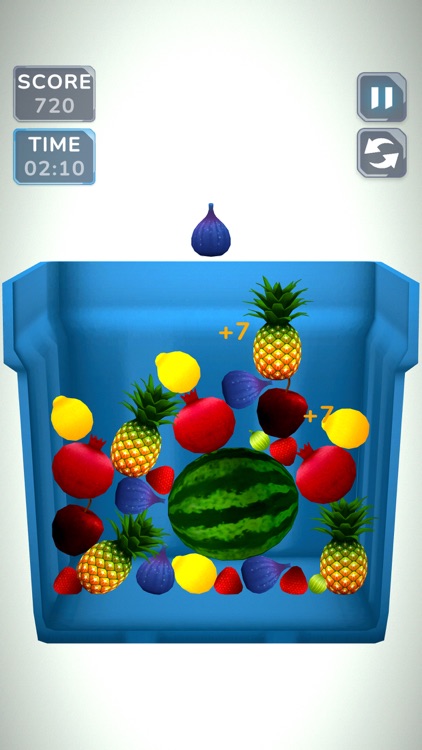 Fruit Master 3D: Drop & Merge