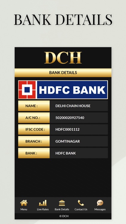DCH BULLION