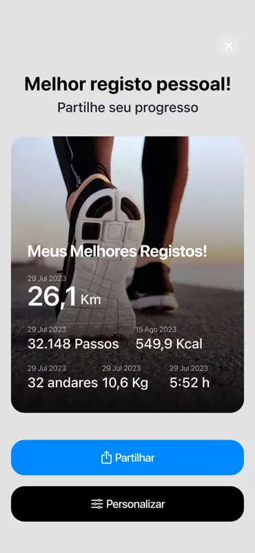 Pedômetro - Сontador de Passos screenshot 8 of 10