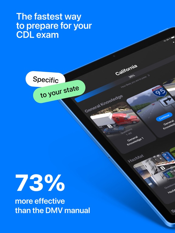Screenshot #4 pour CDL Practice Test Genie