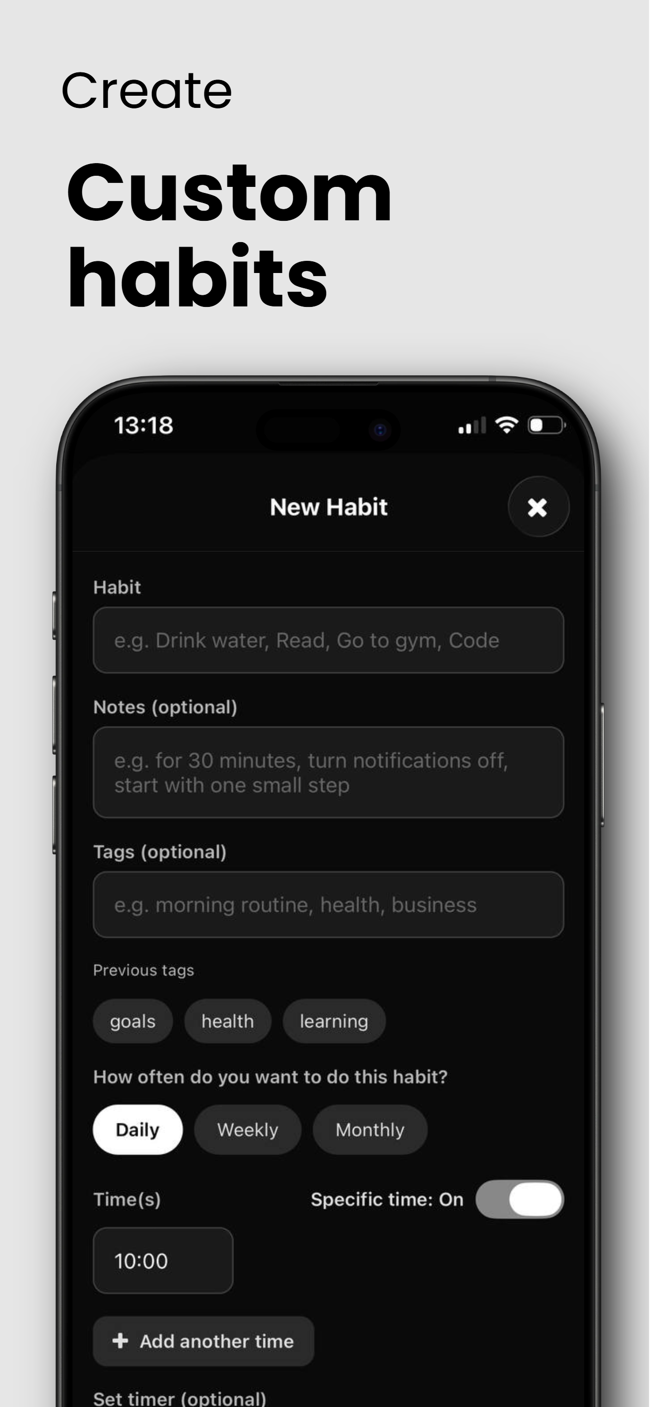 Habit Tracker - HabitBase screenshot 2