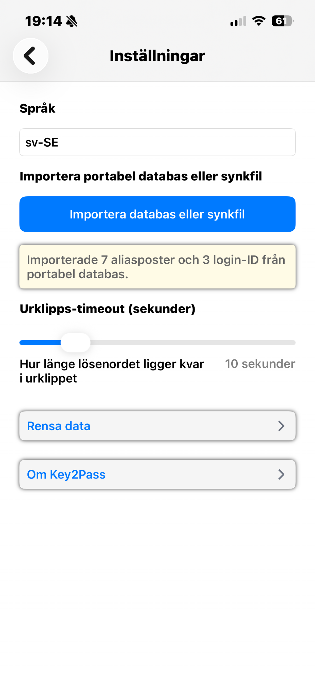 Key2Pass screenshot 2