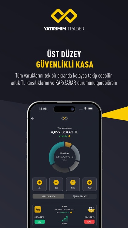 Yatırımım Trader: Altın Al Sat screenshot-8