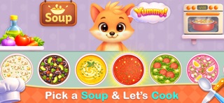 Kids Cooking Games: Food Fun iPhone screenshot