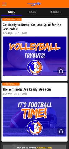 Southeast High School iPhone screenshot