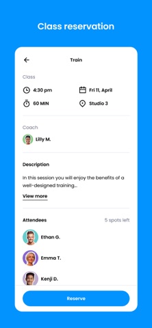 Mainstay Training iPhone screenshot