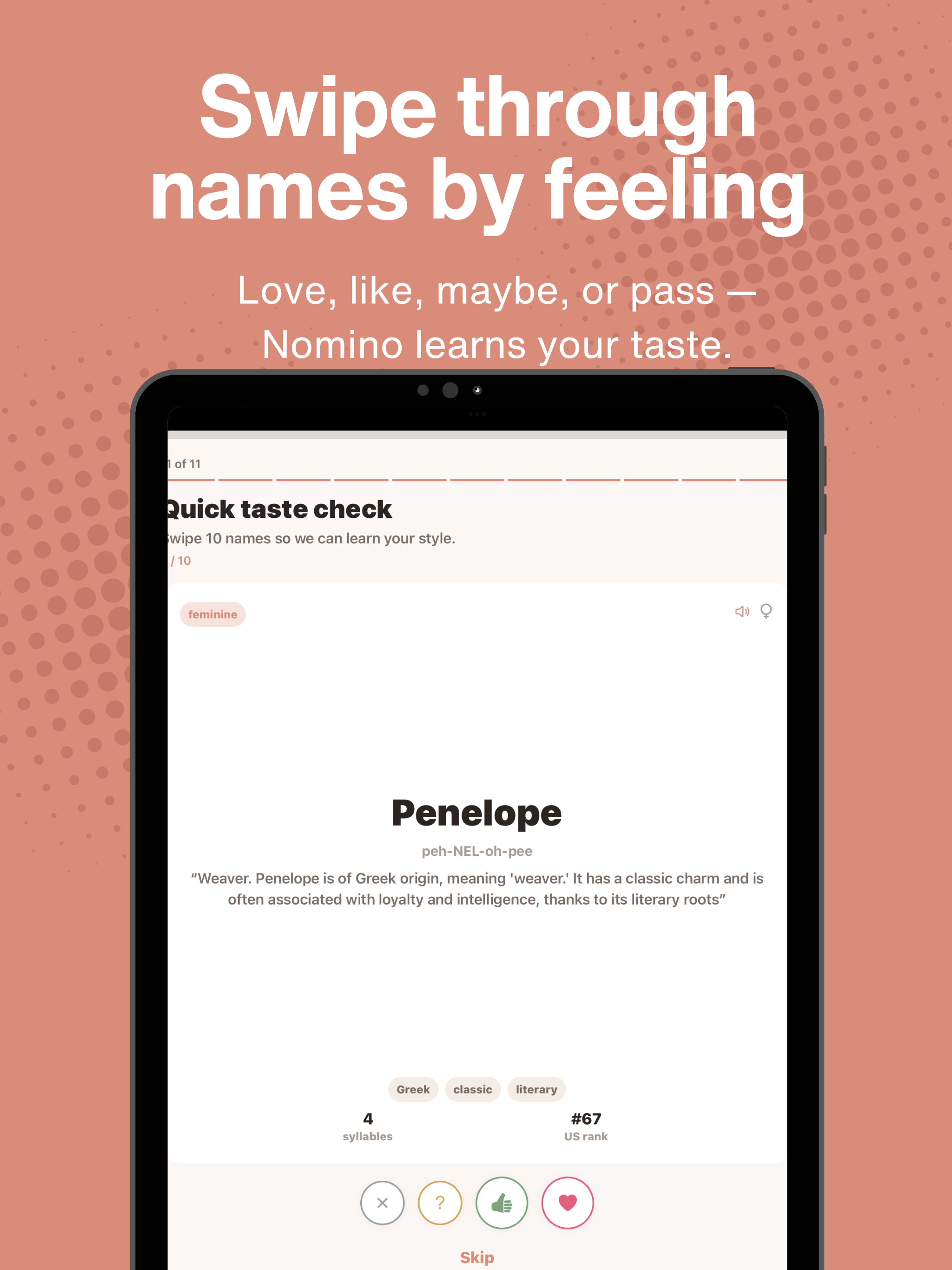 Nomino: Baby Name Finder screenshot 14