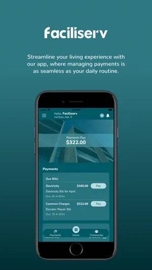 Faciliserv screenshot 2