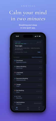 Arrival: Breathing & Sleep Screenshot 4 of 7