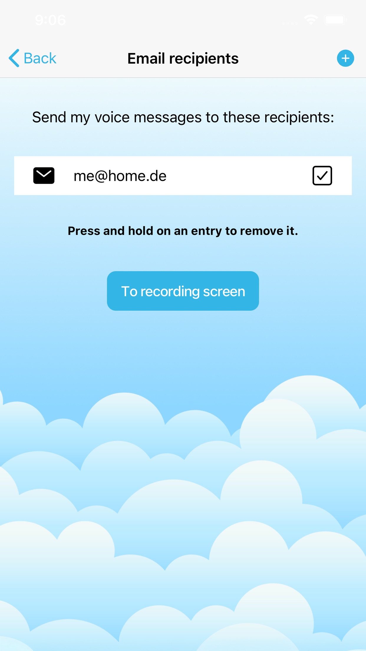 Screenshot 2 of Voice2Mail