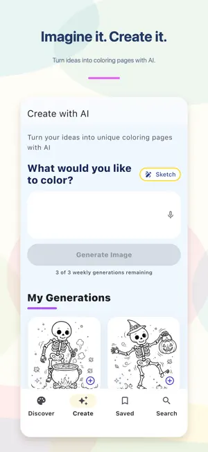 Print and Color: Coloring Land screenshot 3