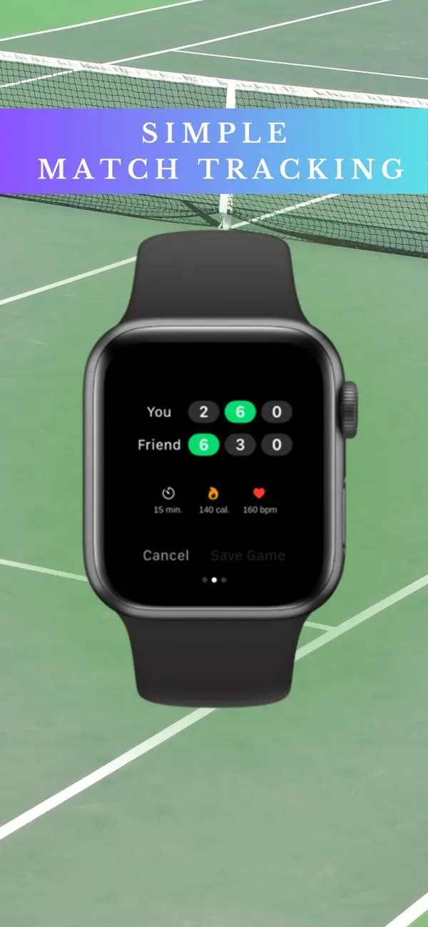 Screenshot #3 pour T-Score Tracker: Tennis