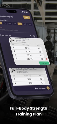 Gymlify - workout tracker screenshot