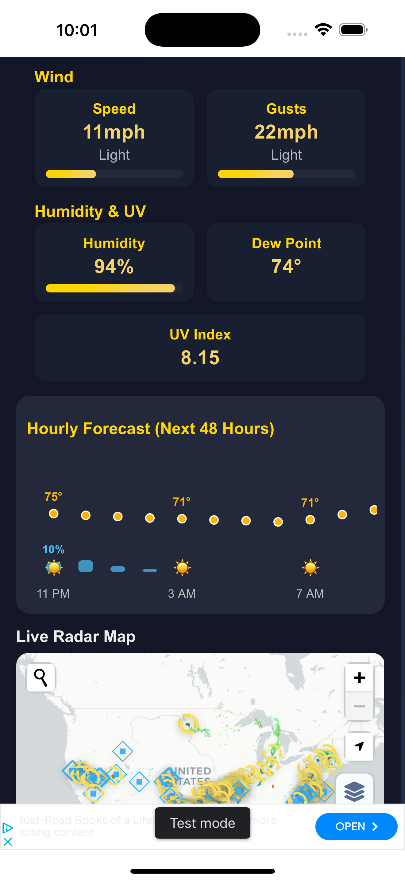 SevereWXWarn AI Weather screenshot 2