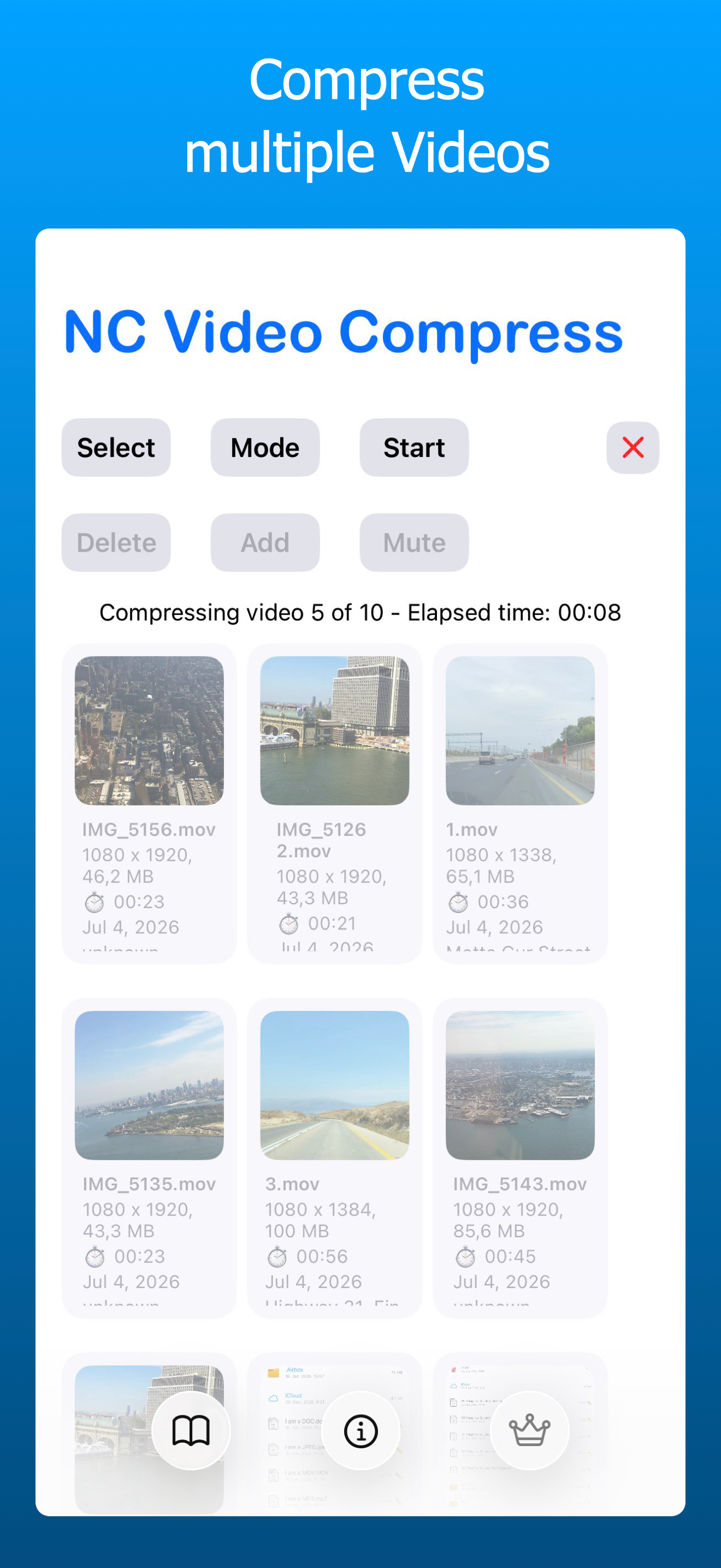 NC Video Compress screenshot 2