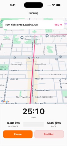Random Run: Route Generation Screenshot 3 of 5