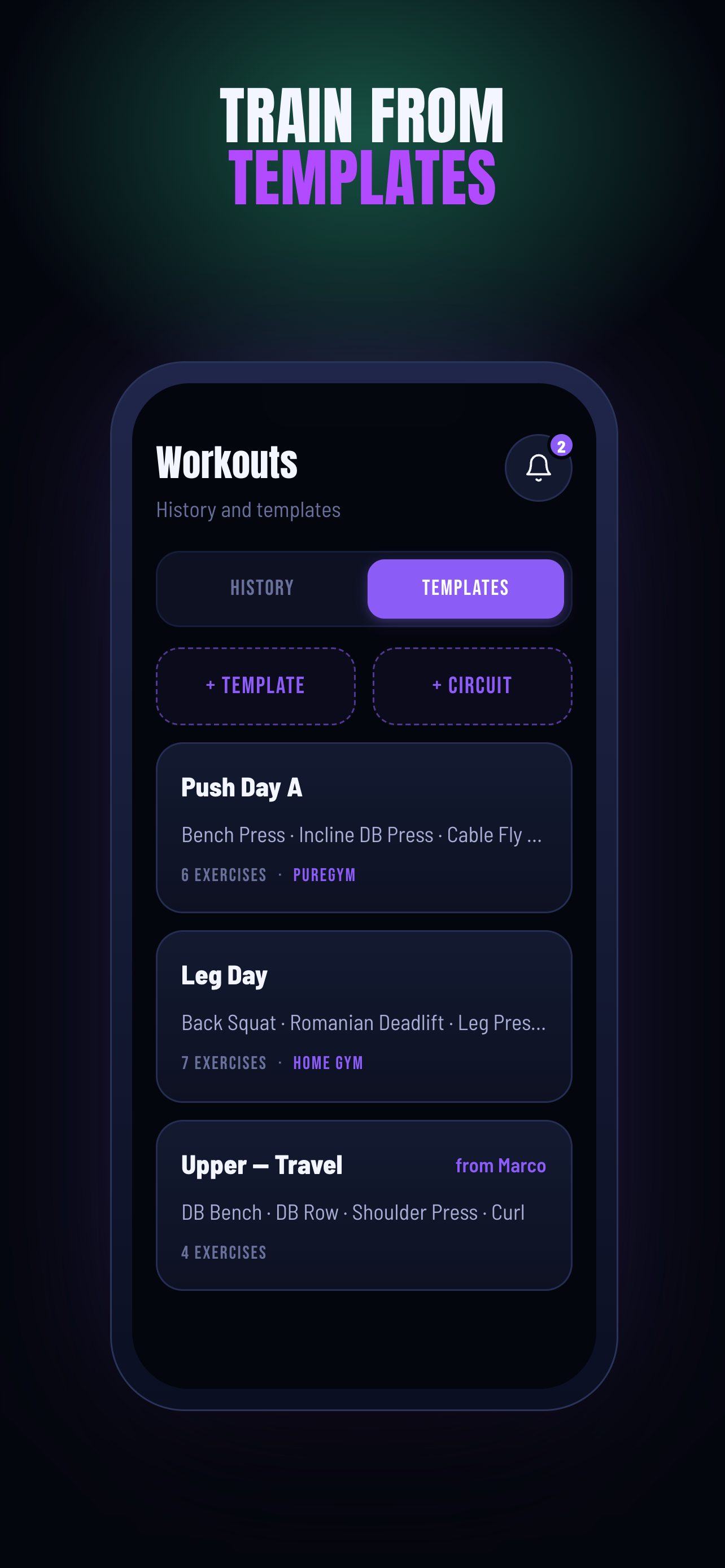 RepzWorkouts screenshot 2