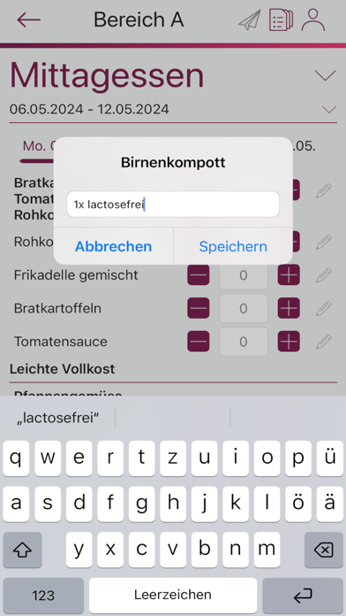 easyDine Screenshot