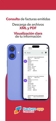 Facture App Comercial screenshot