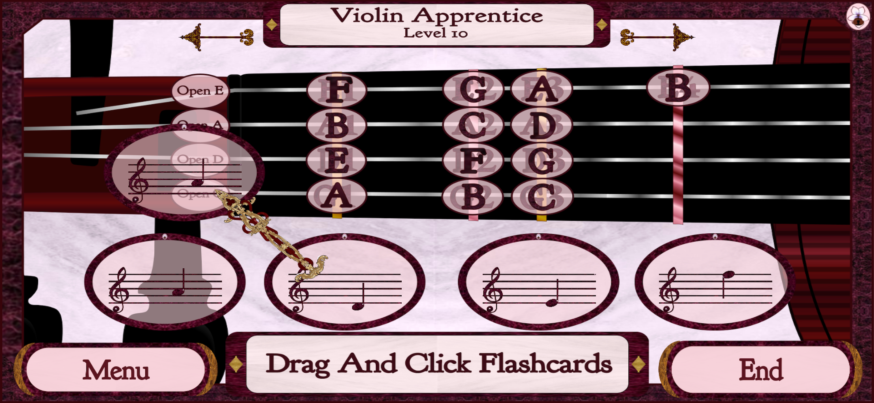 Note Navigator: Violin