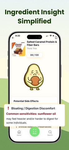 Avofy - Food Scanner Screenshot 2 of 4