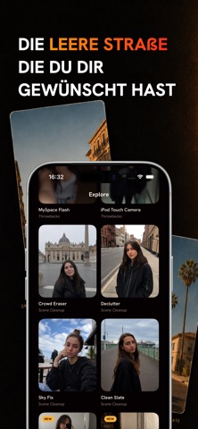 Stunna: Fotoeditor & Flash iPhone screenshot 4