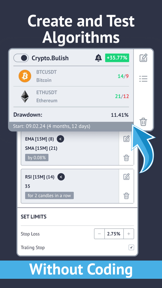 #2. Bitcoin Trading Signals (iOS) 由: Finansoft s.r.o.