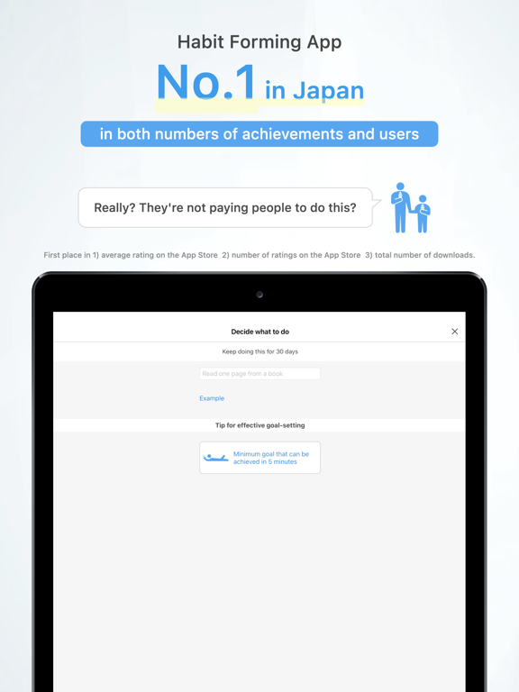 Habit: Daily routine tracker iPad screenshot 2 - Health & Fitness app