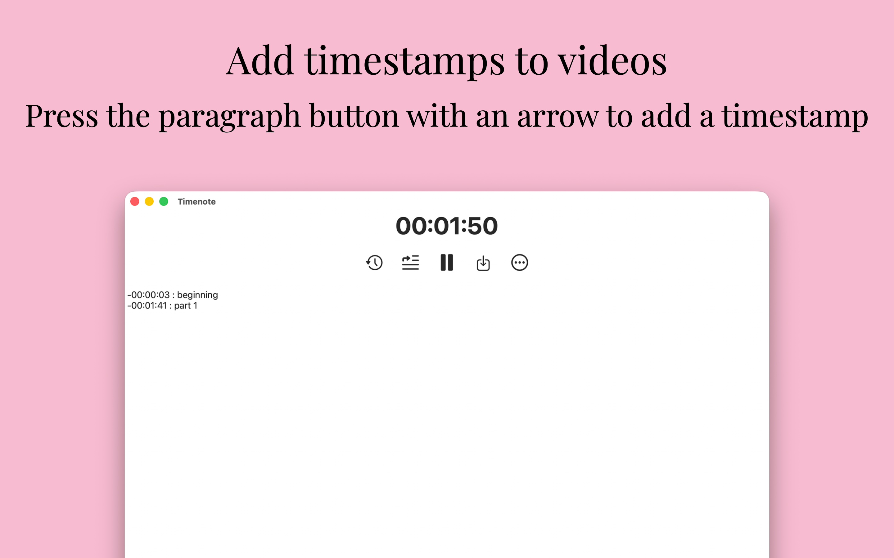 Timenote - Notes horodatées screenshot 11