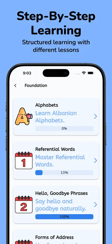Learn Albanian: Phrasebook screenshot 7 of 9