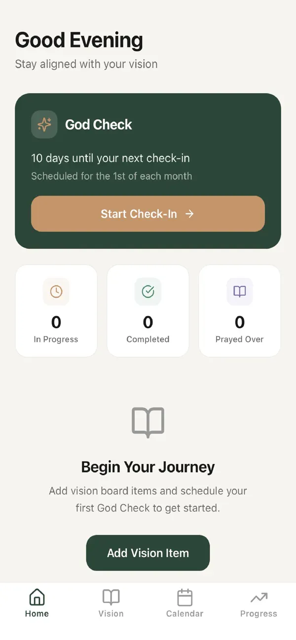 Screenshot #1 pour God Check Tracker