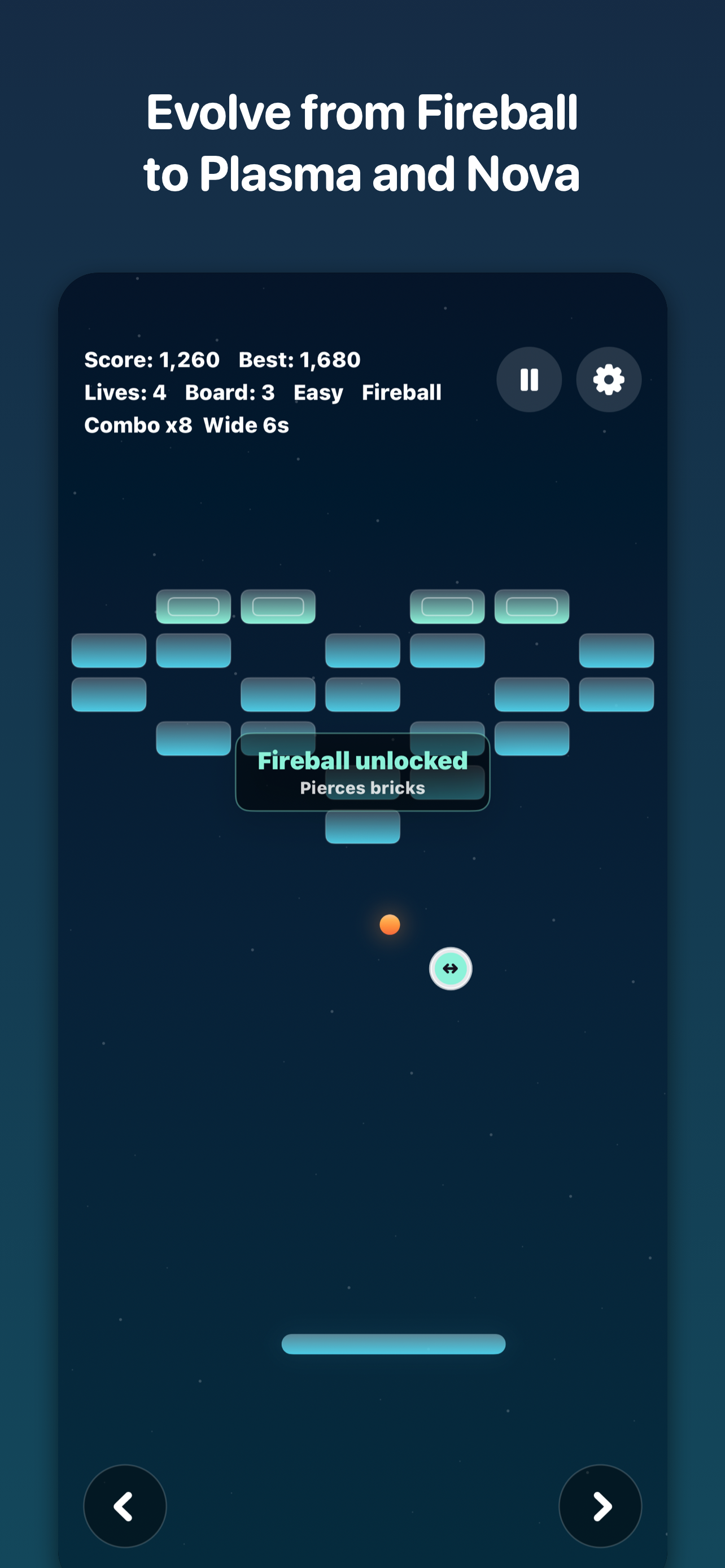 Breakout - GameWobble screenshot 7