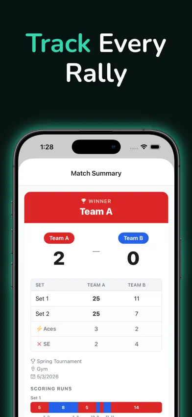 RallyPoint Scorekeeper screenshot 2