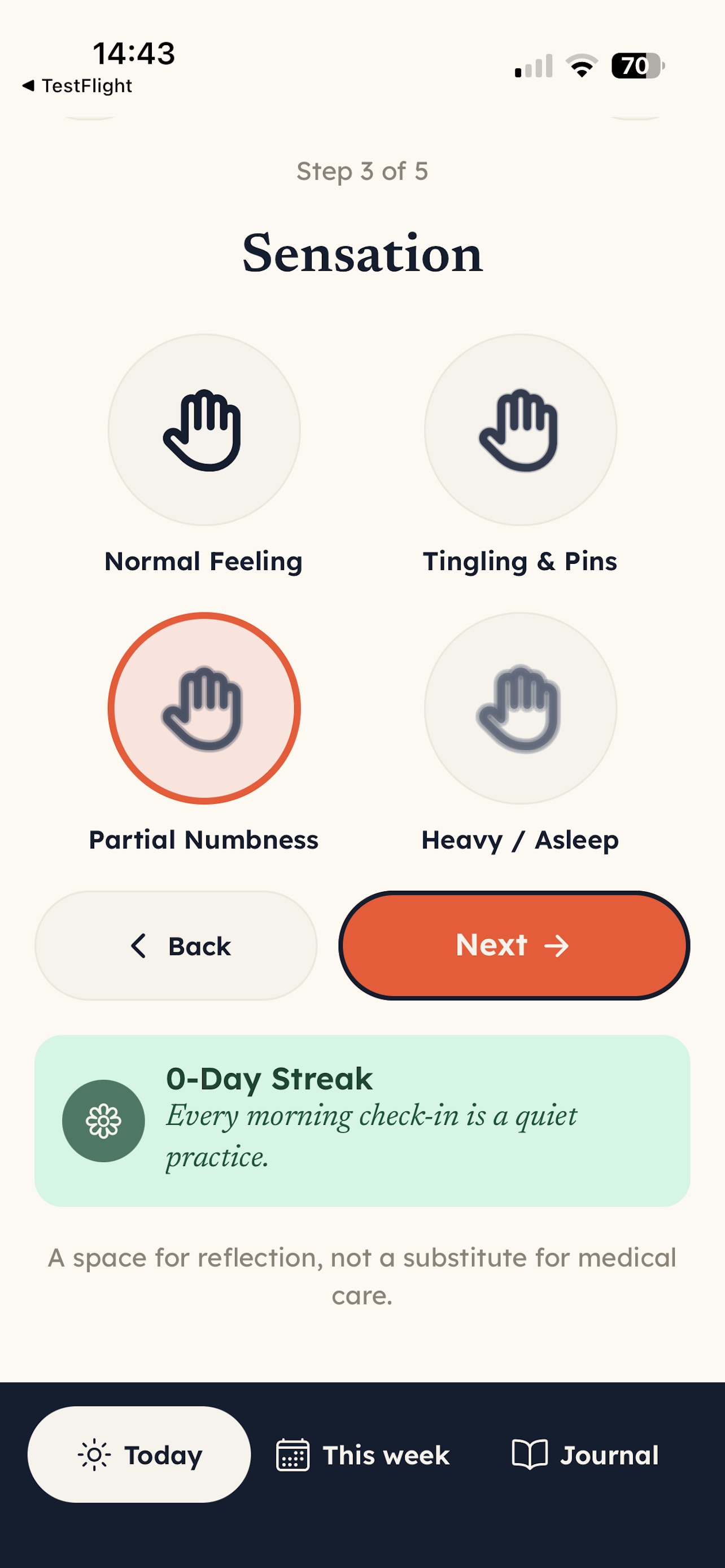 Screenshot 4 of DayBreak: Recovery Check-In