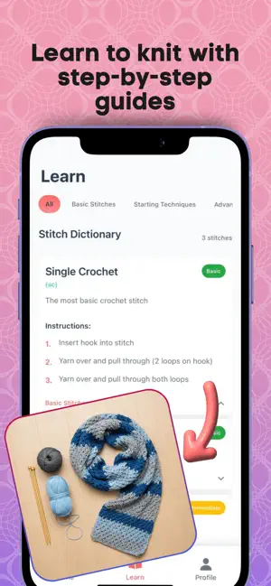 Knit AI: Stitch Pattern Yarn screenshot 3