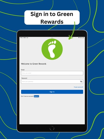 Notts; Green Rewards iPad screenshot