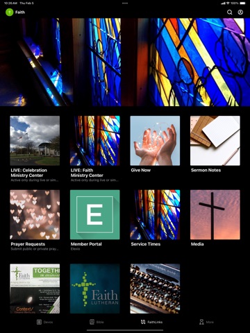 App screenshot