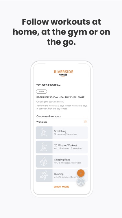 Riverside Fitness House screenshot-4