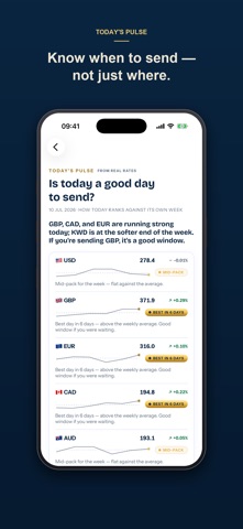 RemitPK - PKR Rate Alerts Screenshot 5 of 6