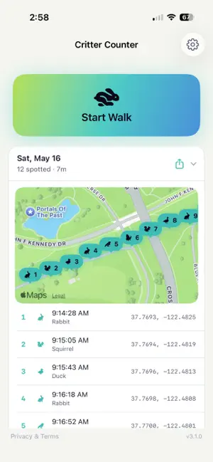 Critter-Counter screenshot 4