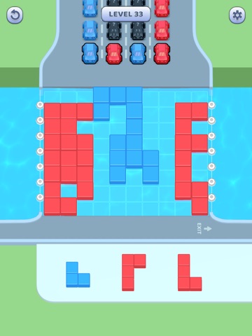 Block Bridge - Car Jam Puzzle iPad screenshot