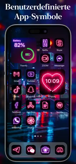 Screenshot von Themify: Themes, Icons, Widget auf dem iPhone 4