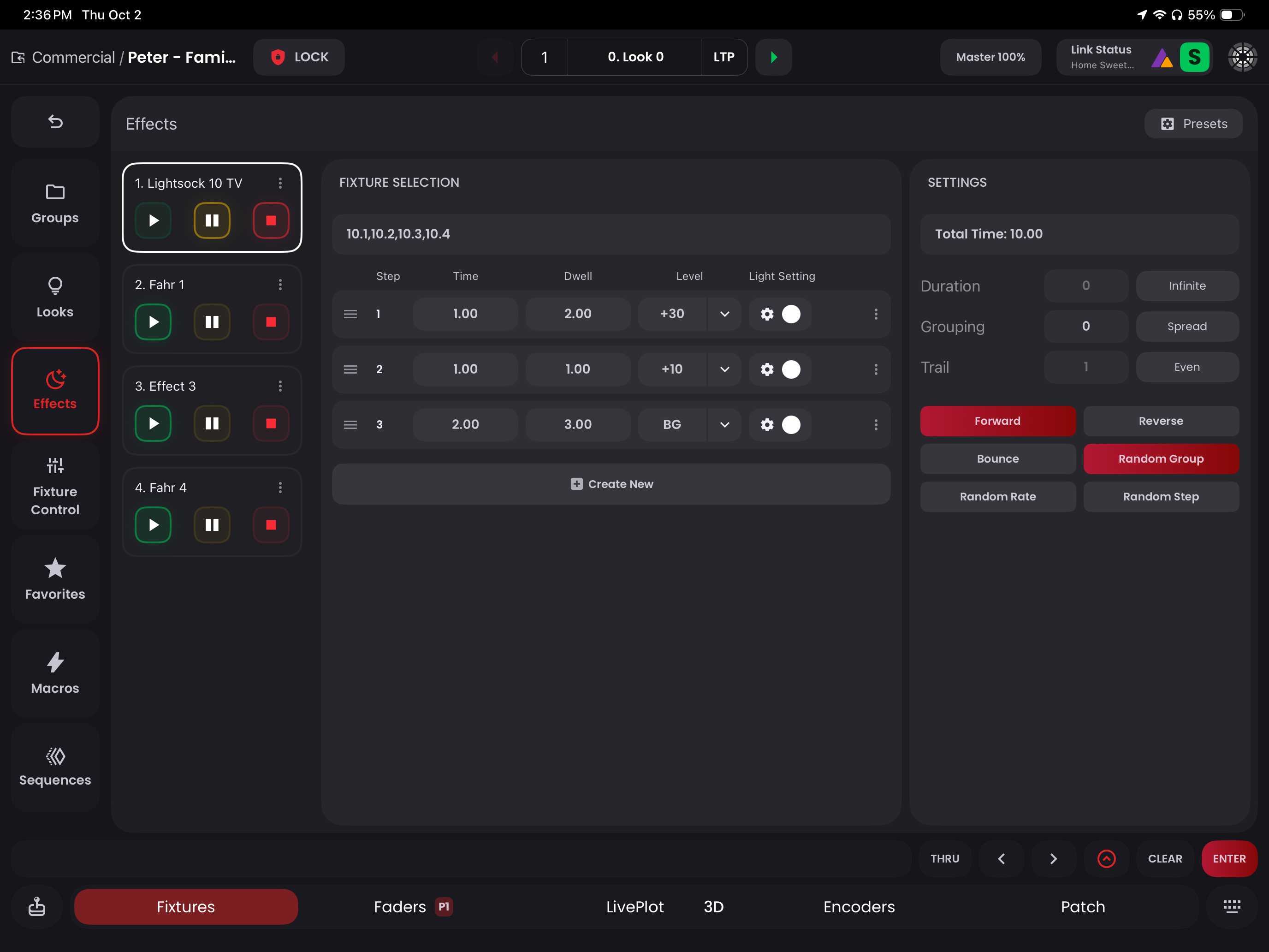 Blackout Lighting Console screenshot 9