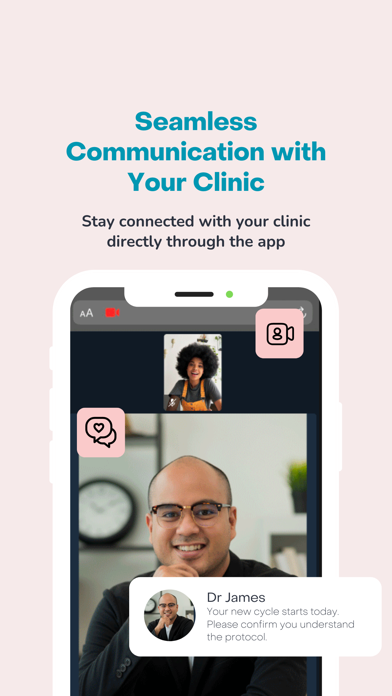 Embie Connected Fertility Care Screenshot