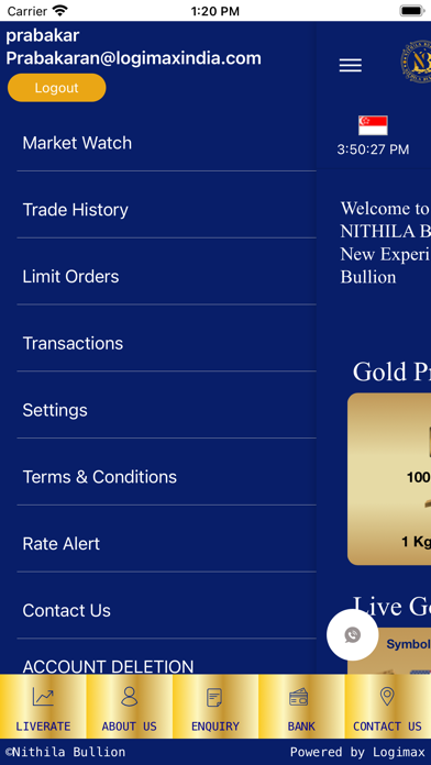 Lotus Jewellery Screenshot