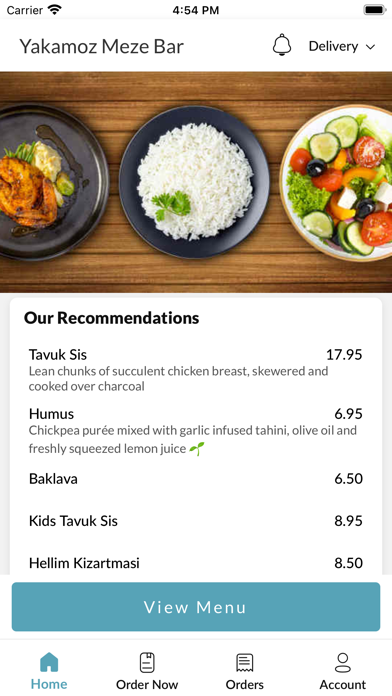 Yakamoz Meze Bar Screenshot