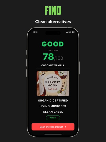 ToxScan - Food Scanner iPad screenshot 3
