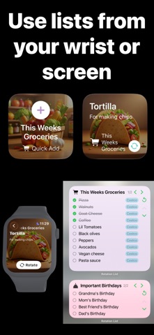 Rotator: Lists That Take Turns screenshot